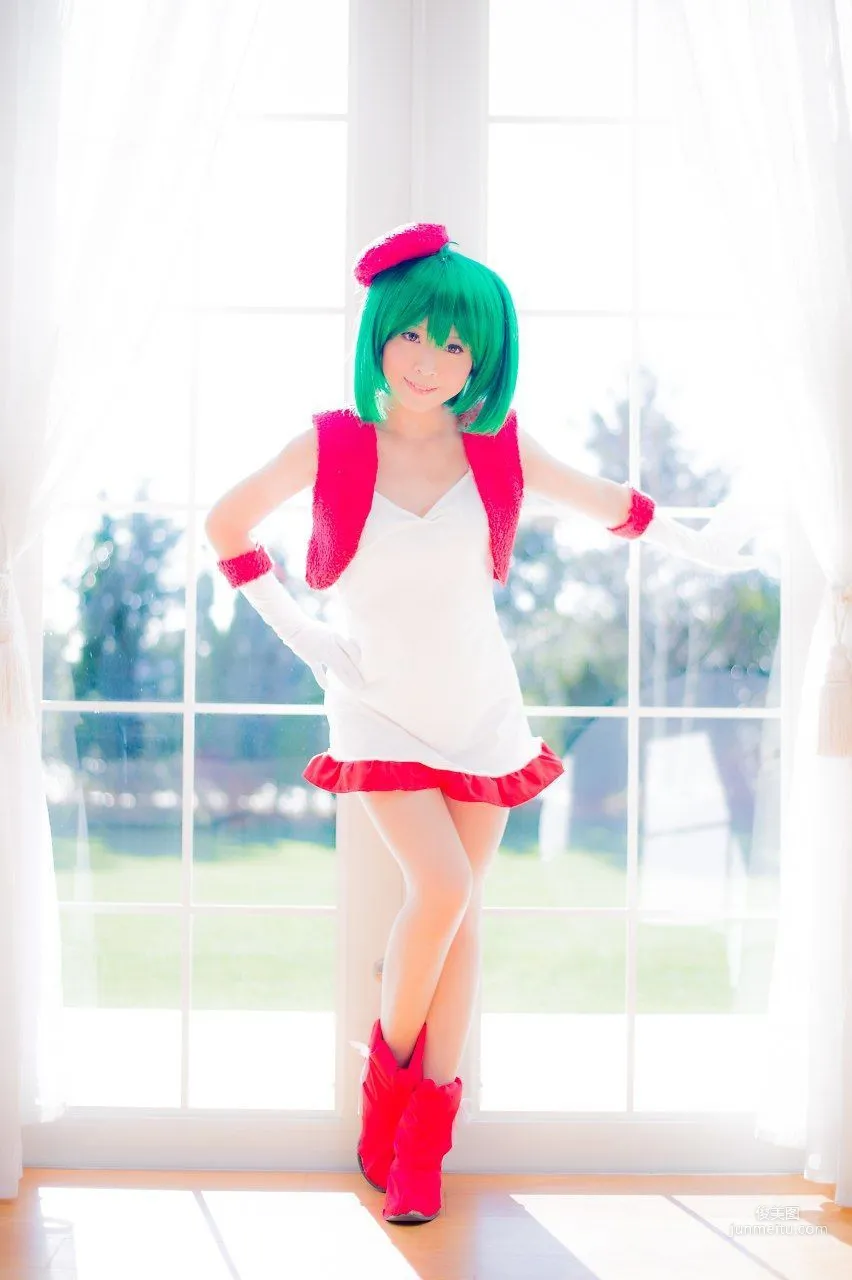 真白ゆき  コスプレ《Macros》Ranka Lee(Xmas ver.) 写真集24