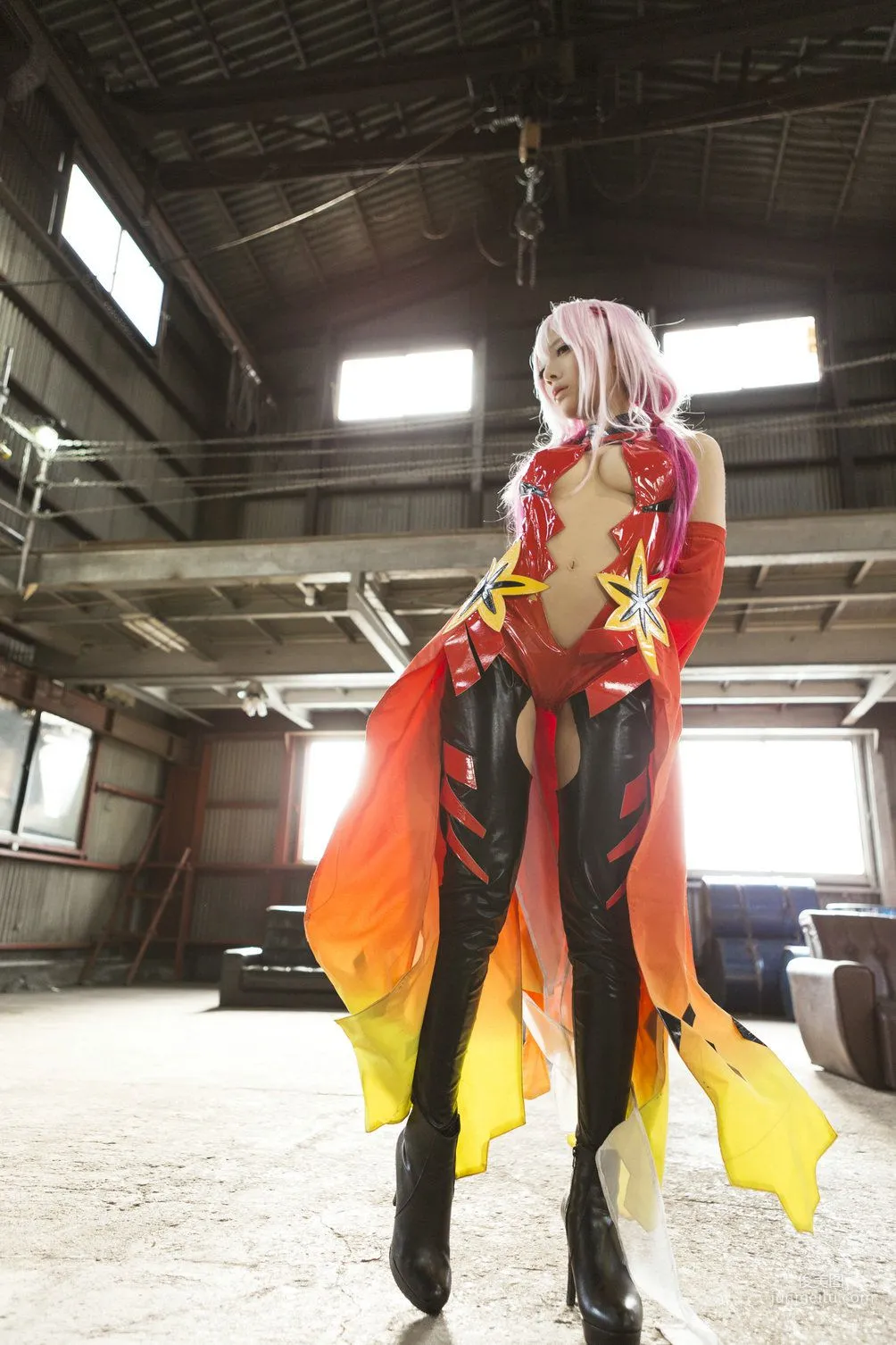 うさ吉 《Guilty Crown》Yuzuriha Inori [Flameworks] 写真集77