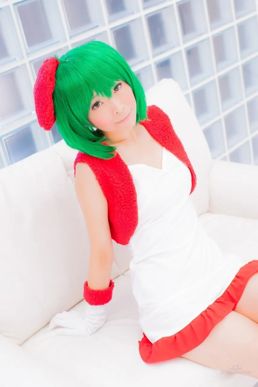 真白ゆき  コスプレ《Macros》Ranka Lee(Xmas ver.) 写真集95