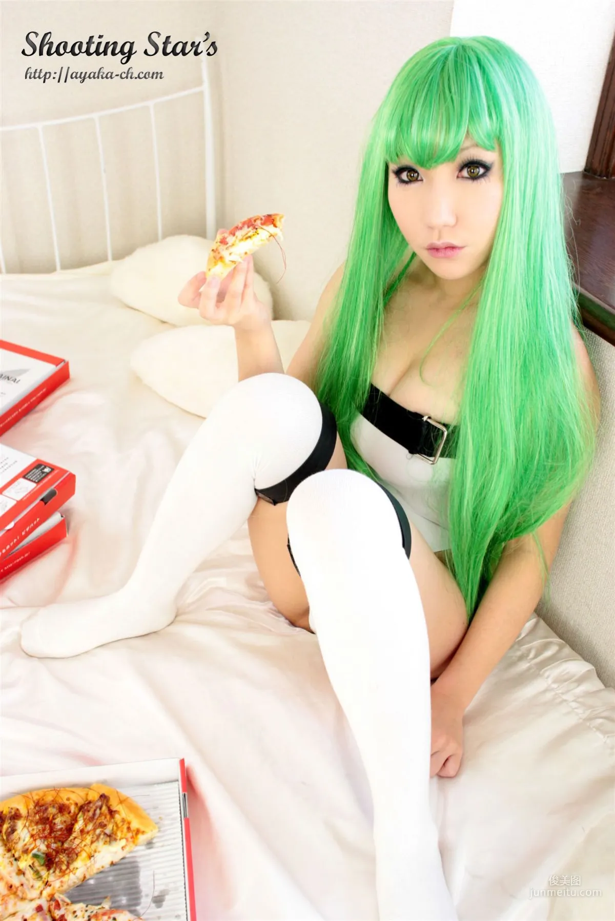 绫香 (Saku サク) 《Code Geass(コードギアス)》C.C 写真集61