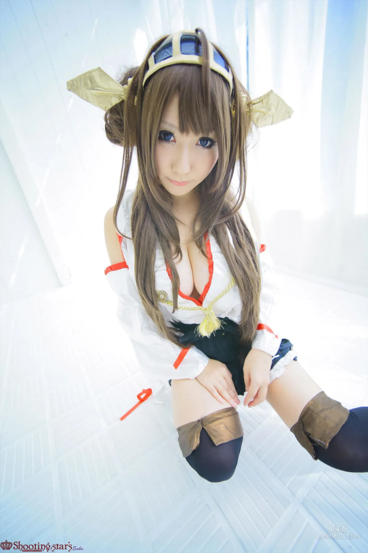 绫香 (Saku サク) 《Kantai Collection》Kongou(金剛) [Shooting Star's] 写真集98