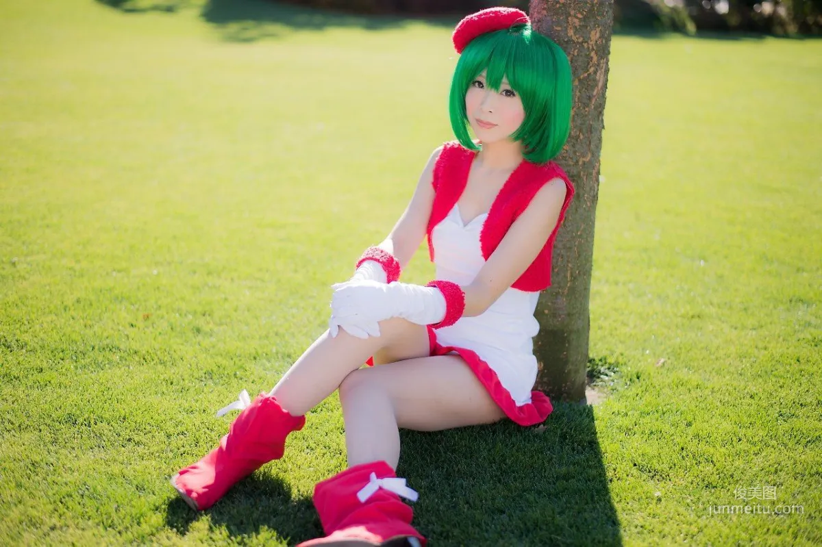 真白ゆき  コスプレ《Macros》Ranka Lee(Xmas ver.) 写真集53