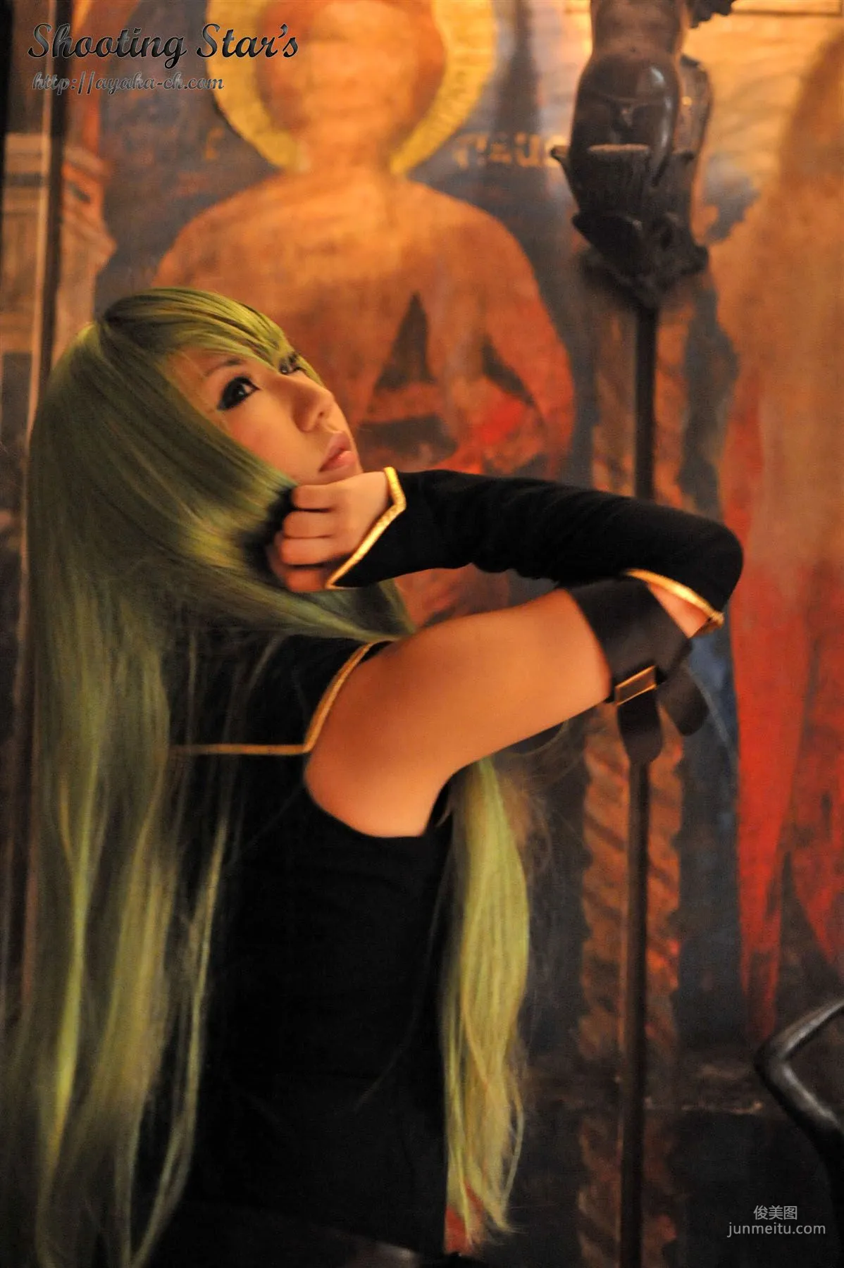 绫香 (Saku サク) 《Code Geass(コードギアス)》C.C 写真集9