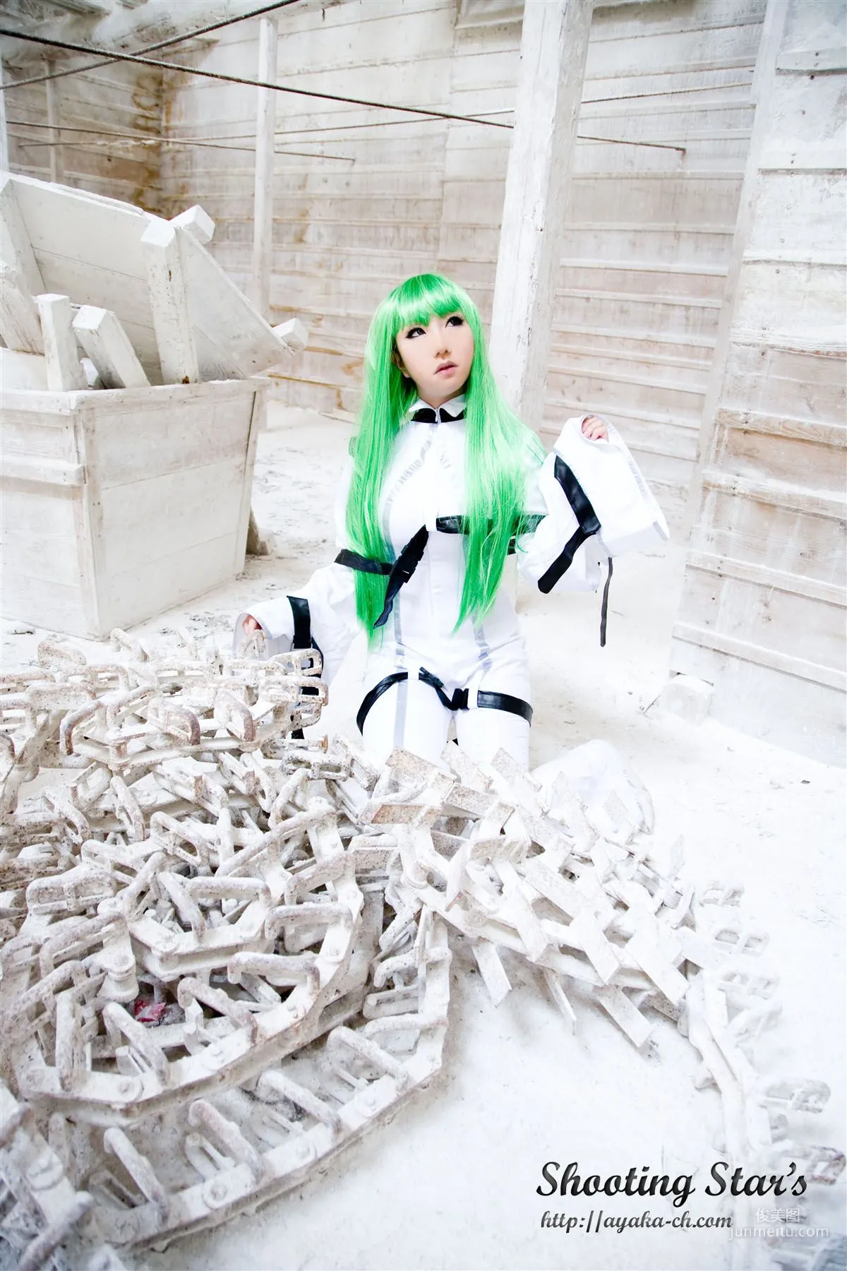 绫香 (Saku サク) 《Code Geass(コードギアス)》C.C 写真集39