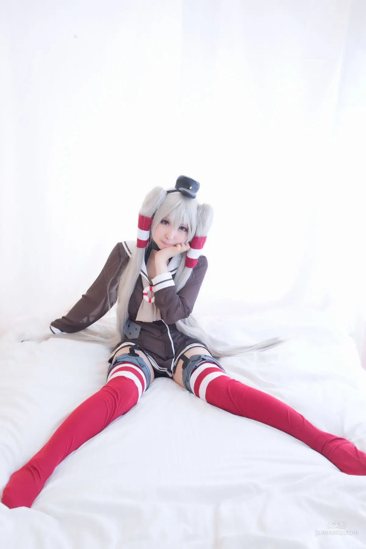 桃色れく (Momoiro Reku) 《Kantai Collection》Amatsukaze(天津風) [KURUPIKA] 写真集62