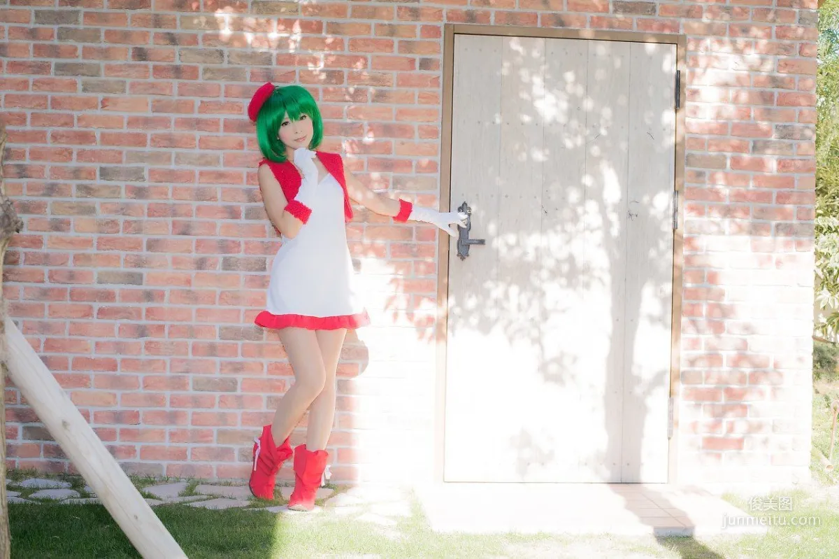 真白ゆき  コスプレ《Macros》Ranka Lee(Xmas ver.) 写真集60