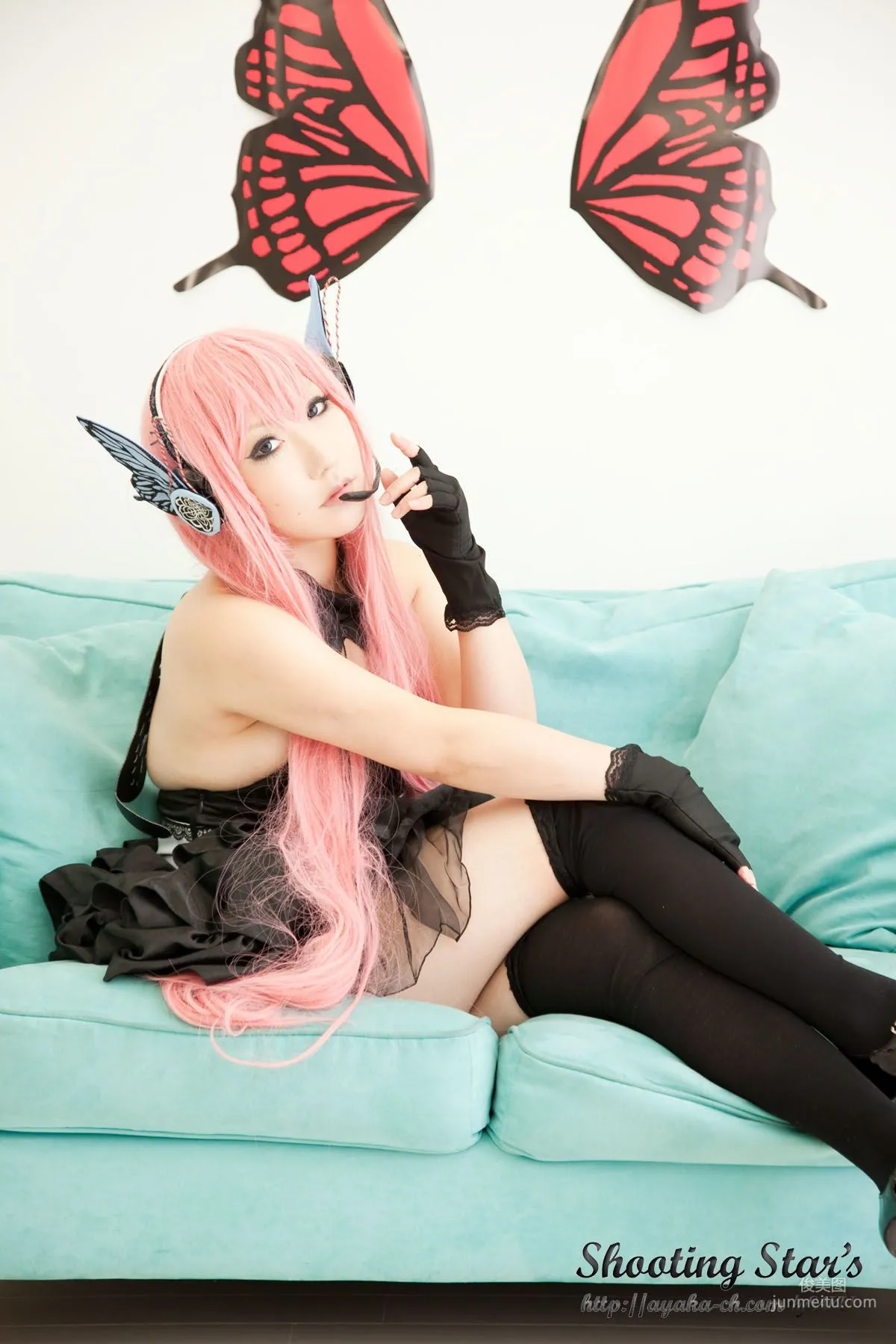 绫香 (Sakuサク) 《VOCALOID》 Megurine Luka [Shooting Star's] 写真集49