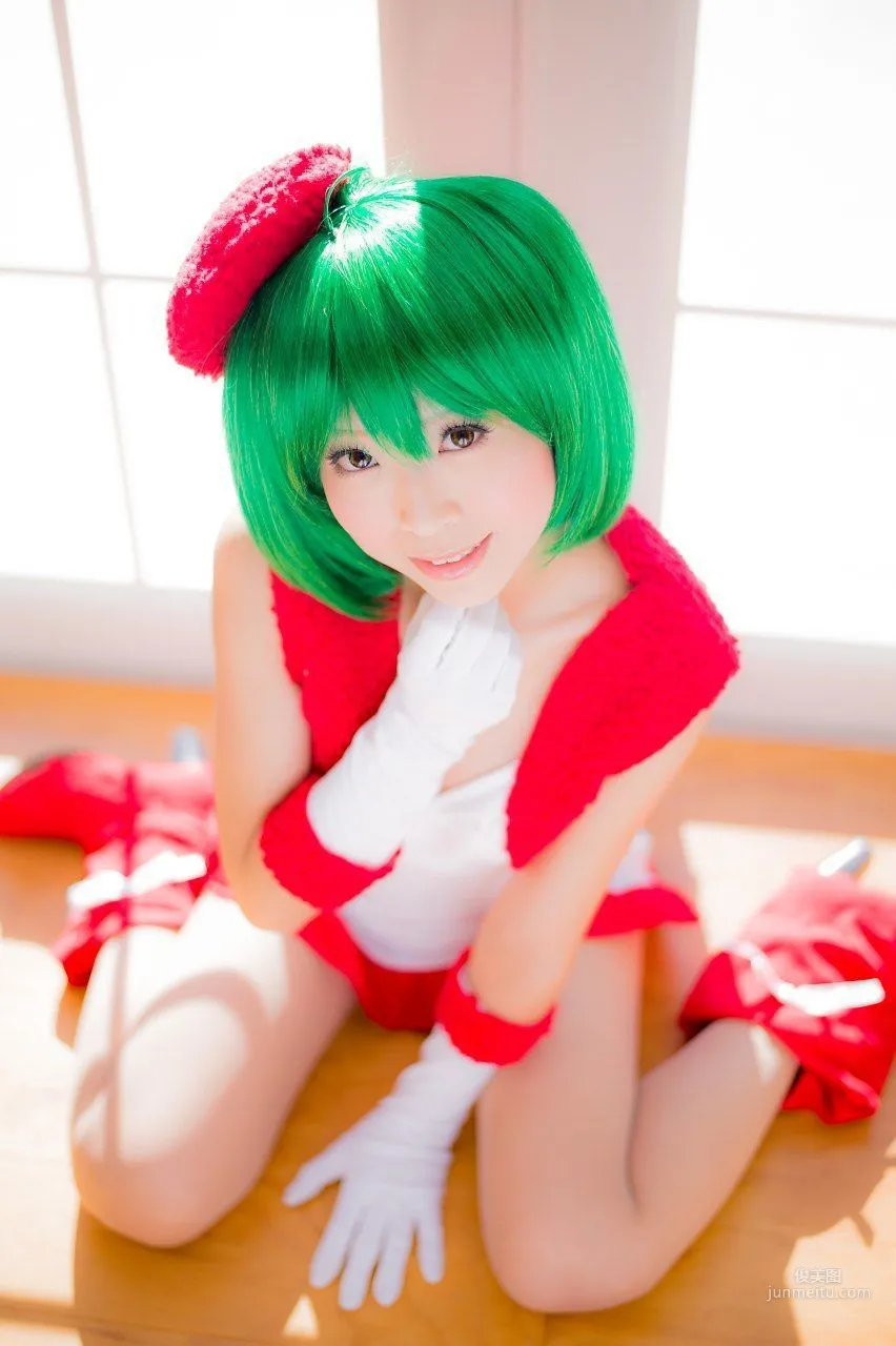 真白ゆき  コスプレ《Macros》Ranka Lee(Xmas ver.) 写真集26