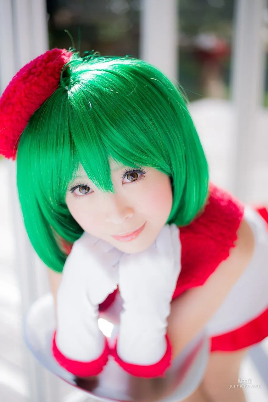 真白ゆき  コスプレ《Macros》Ranka Lee(Xmas ver.) 写真集44