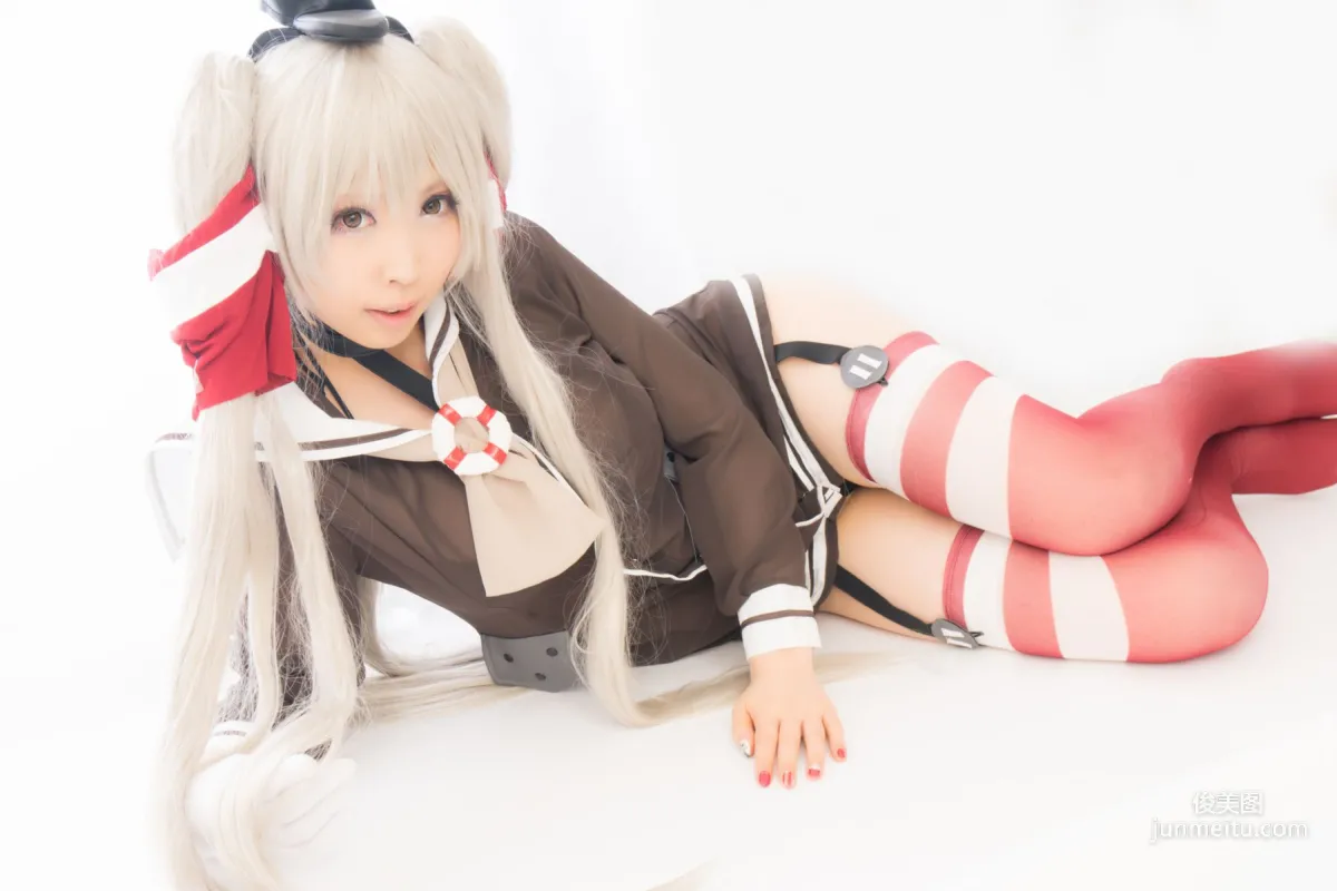 桃色れく (Momoiro Reku) 《Kantai Collection》Amatsukaze(天津風) [KURUPIKA] 写真集29