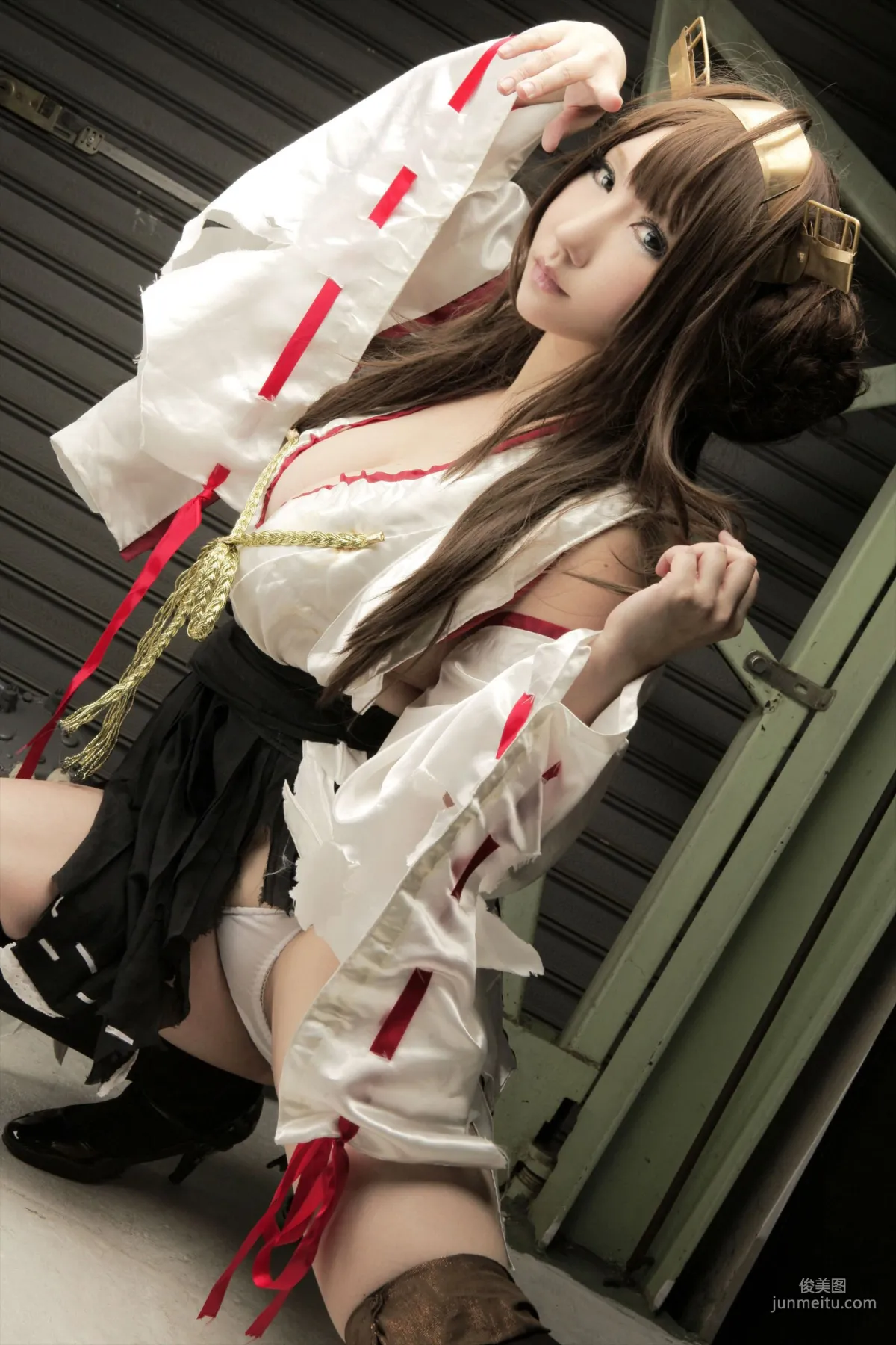 绫香 (Sakuサク) 《Kantai Collection》Kongou 第二部 [Shooting Star's] 写真集105