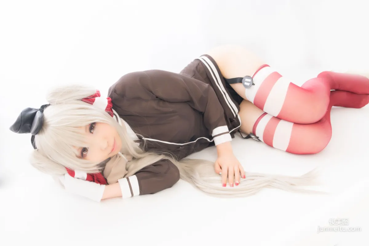 桃色れく (Momoiro Reku) 《Kantai Collection》Amatsukaze(天津風) [KURUPIKA] 写真集28