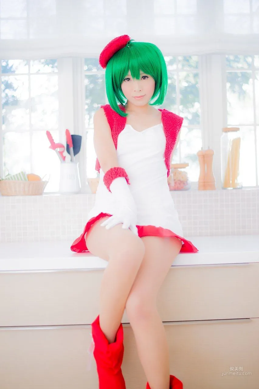 真白ゆき  コスプレ《Macros》Ranka Lee(Xmas ver.) 写真集47