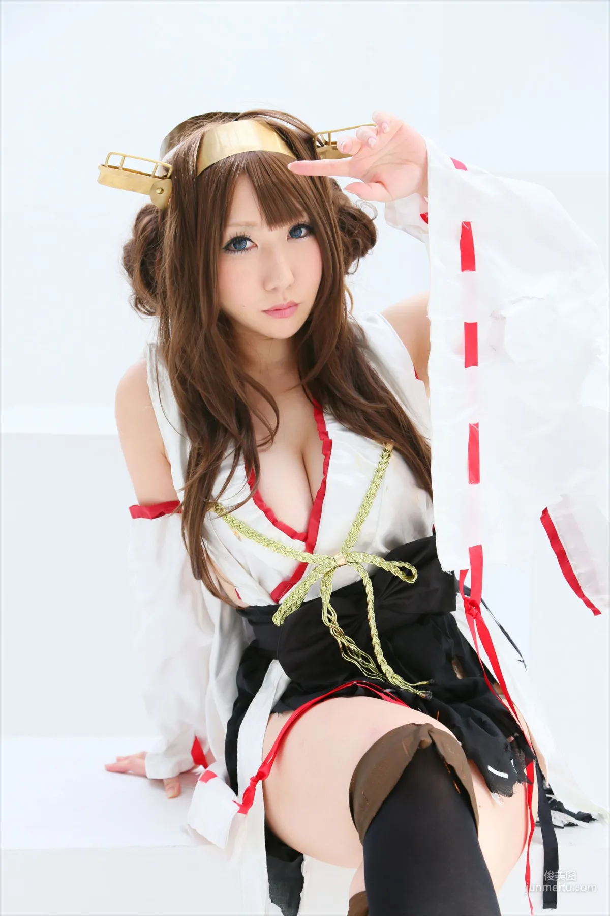 绫香 (Sakuサク) 《Kantai Collection》Kongou 第二部 [Shooting Star's] 写真集86