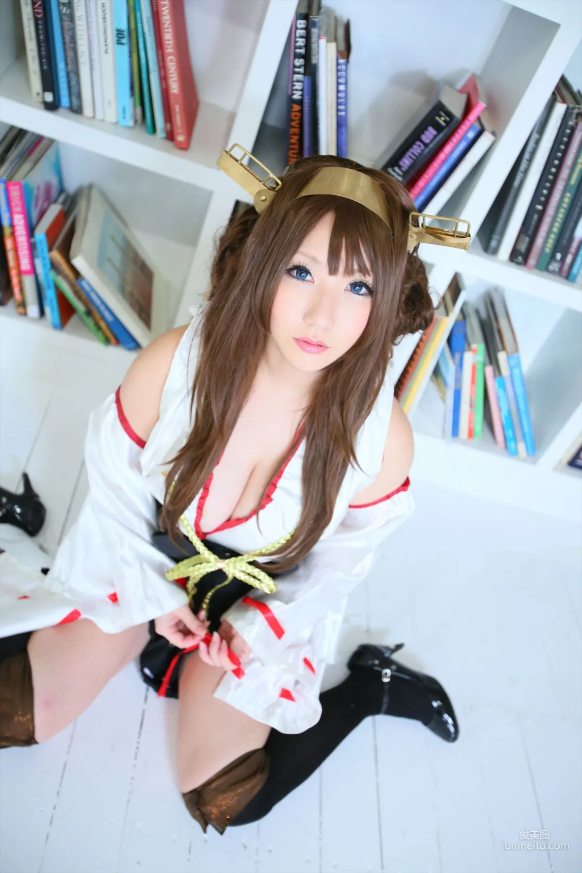 绫香 (Sakuサク) 《Kantai Collection》Kongou 第二部 [Shooting Star's] 写真集34