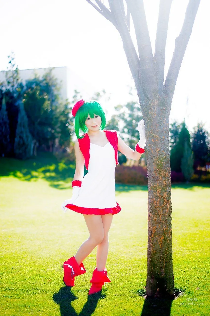 真白ゆき  コスプレ《Macros》Ranka Lee(Xmas ver.) 写真集50