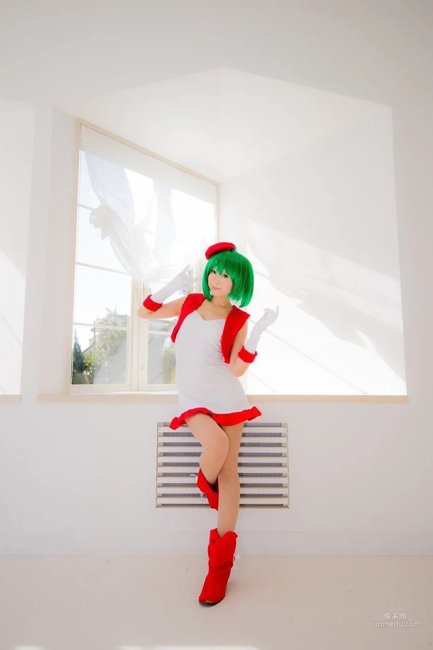 真白ゆき  コスプレ《Macros》Ranka Lee(Xmas ver.) 写真集30