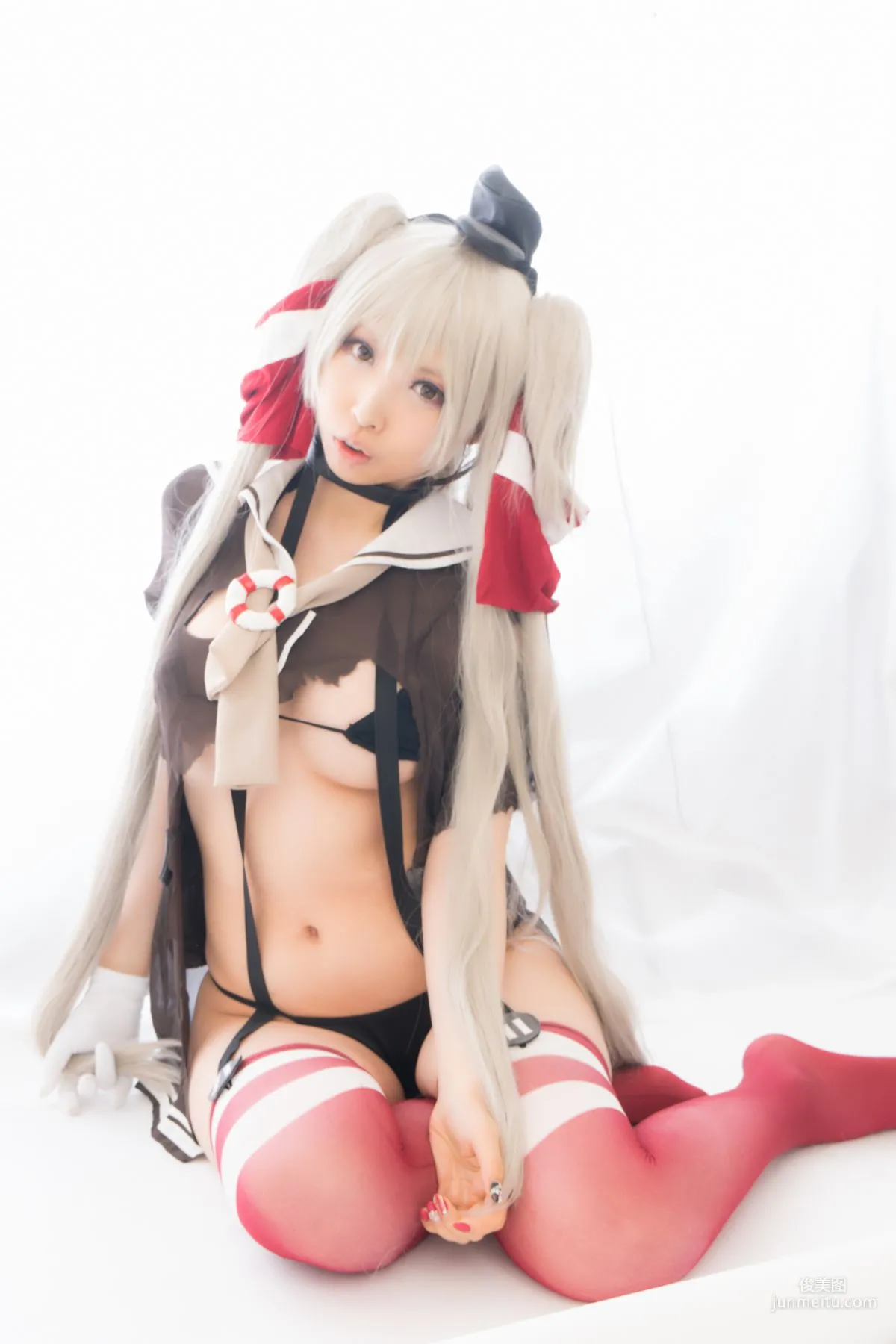 桃色れく (Momoiro Reku) 《Kantai Collection》Amatsukaze(天津風) [KURUPIKA] 写真集41