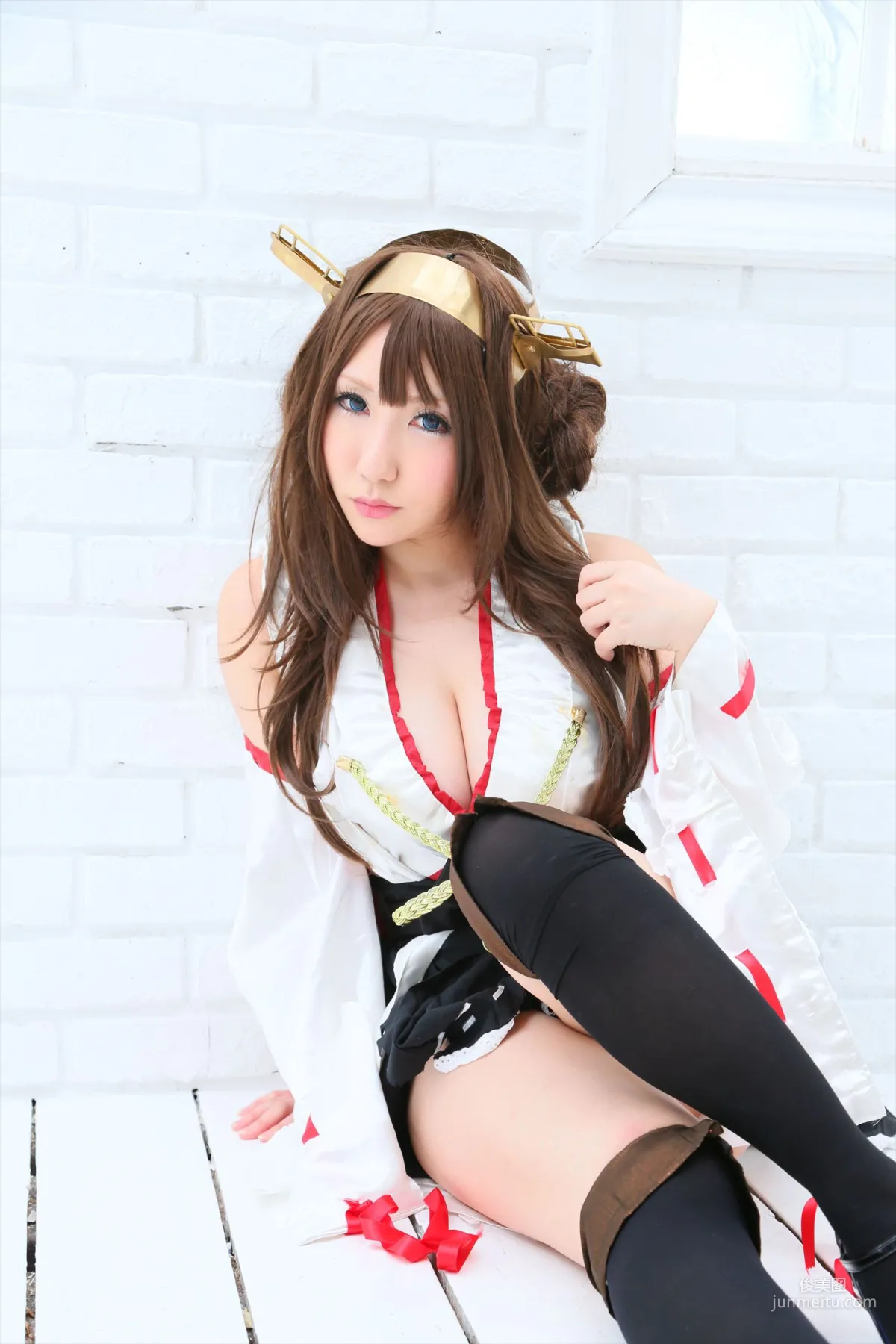 绫香 (Sakuサク) 《Kantai Collection》Kongou 第二部 [Shooting Star's] 写真集16