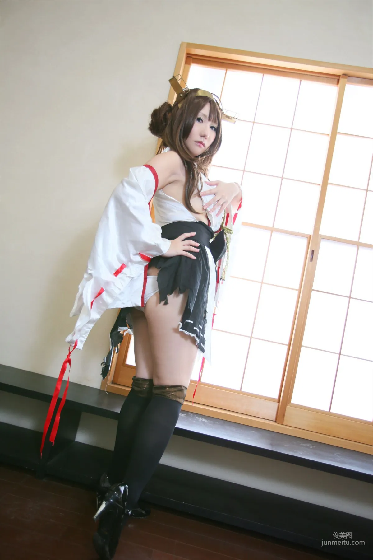 绫香 (Sakuサク) 《Kantai Collection》Kongou 第二部 [Shooting Star's] 写真集31