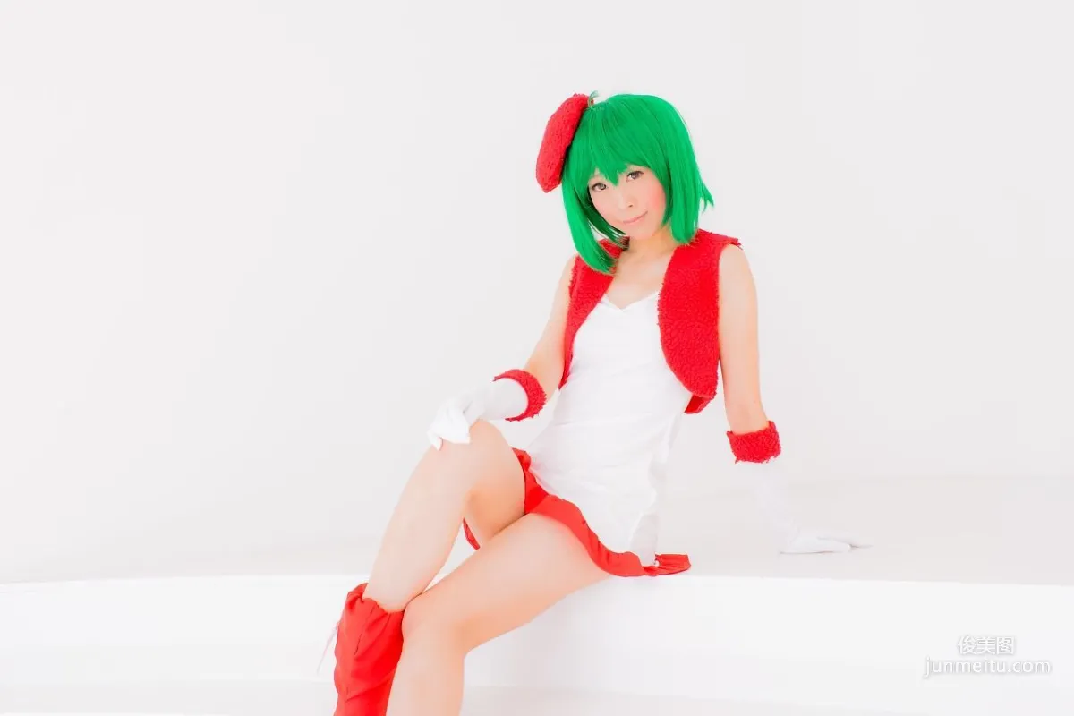 真白ゆき  コスプレ《Macros》Ranka Lee(Xmas ver.) 写真集87