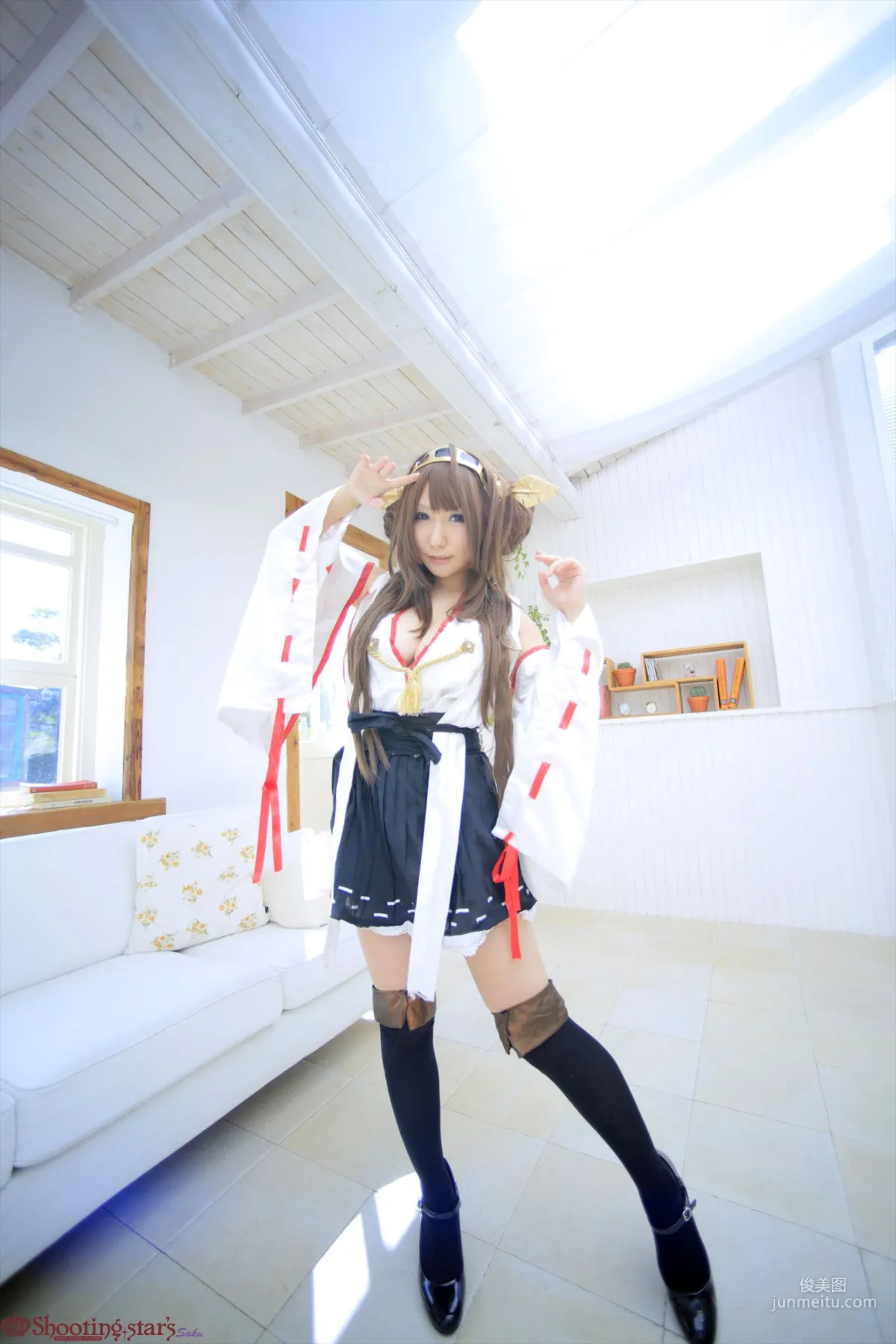 绫香 (Saku サク) 《Kantai Collection》Kongou(金剛) [Shooting Star's] 写真集52