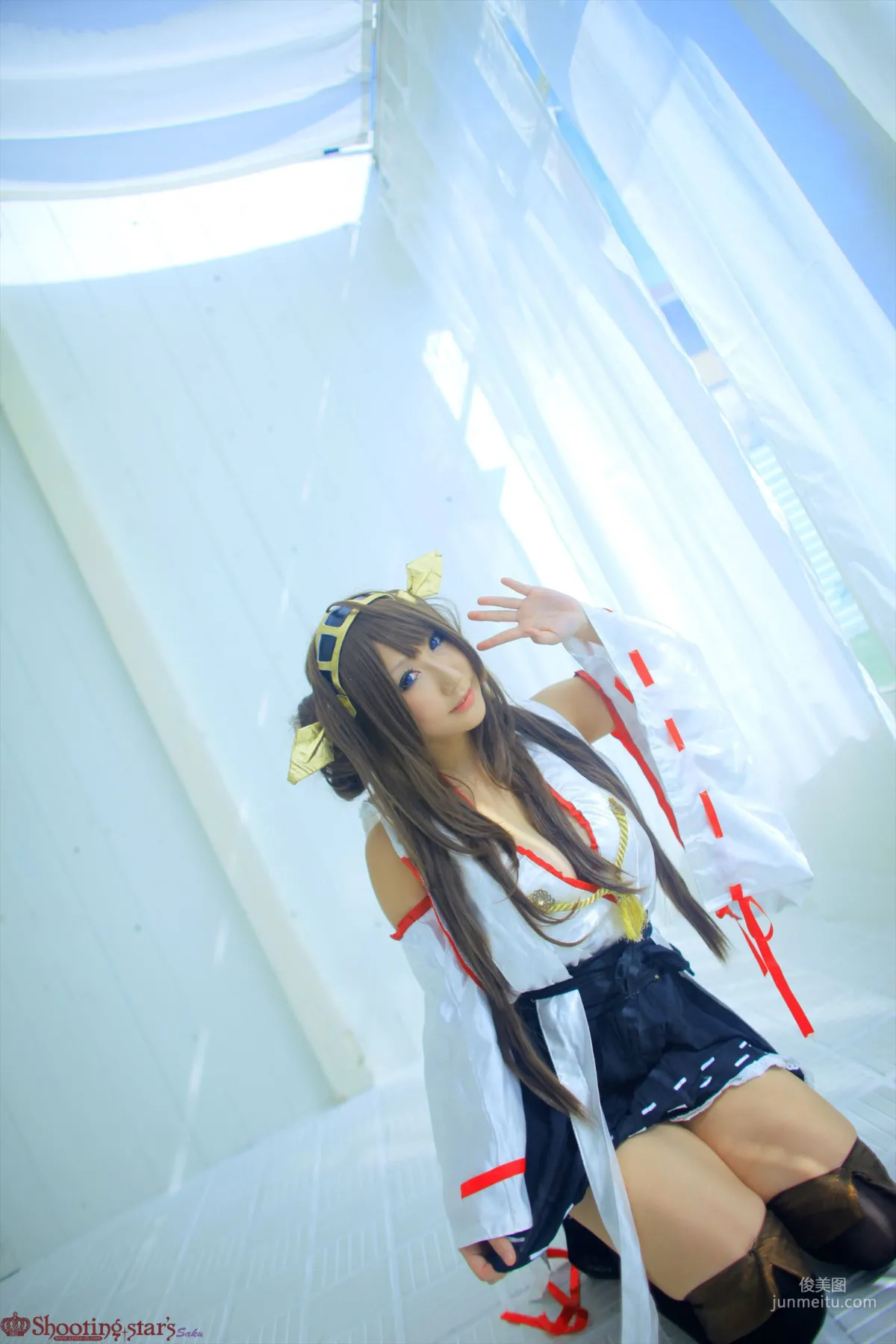 绫香 (Saku サク) 《Kantai Collection》Kongou(金剛) [Shooting Star's] 写真集68