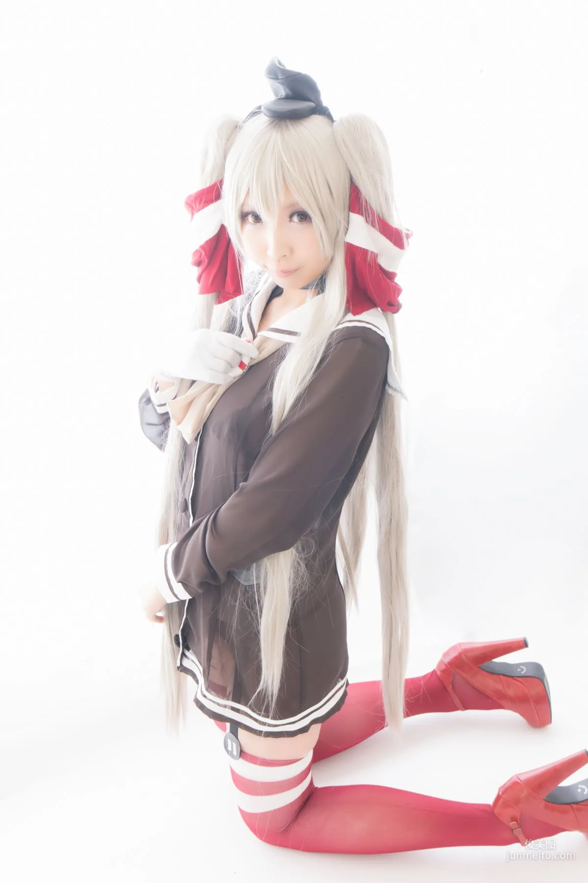 桃色れく (Momoiro Reku) 《Kantai Collection》Amatsukaze(天津風) [KURUPIKA] 写真集8