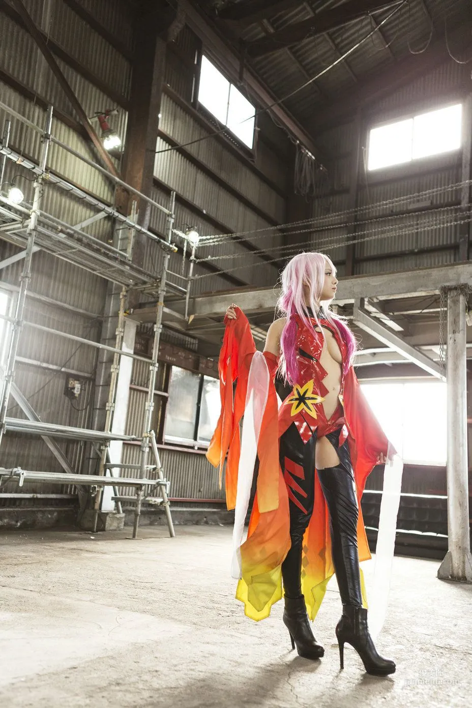 うさ吉 《Guilty Crown》Yuzuriha Inori [Flameworks] 写真集73