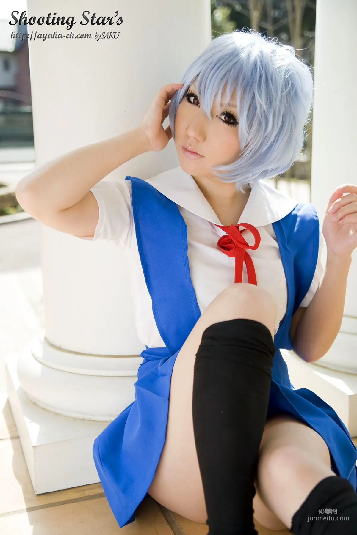 サク (绫香) 《Shinseiki Evangelion》Ayanami Rei [Shooting Star's] 写真集47