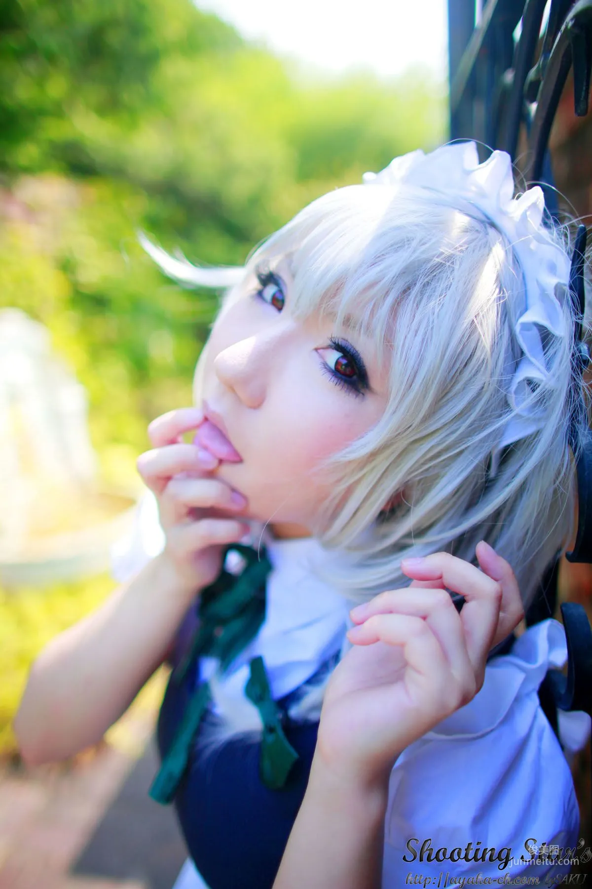 绫香サク (サク綾香 Saku Ayaka)《東方Project》Izayoi Sakuya + Patchouli Knowledge [Shooting Star's] 写真集78