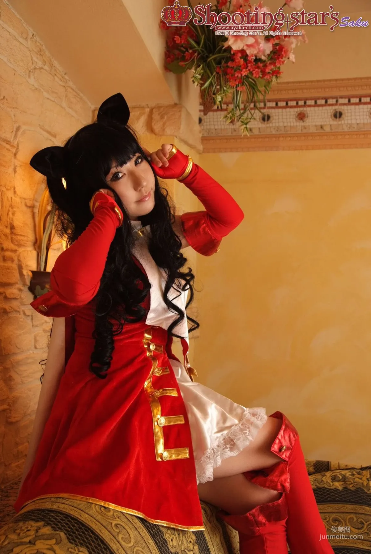 绫香 (Saku サク) 《Fate stay night》Toosaka Rin 遠坂凛 [Shooting Star's] 写真集35