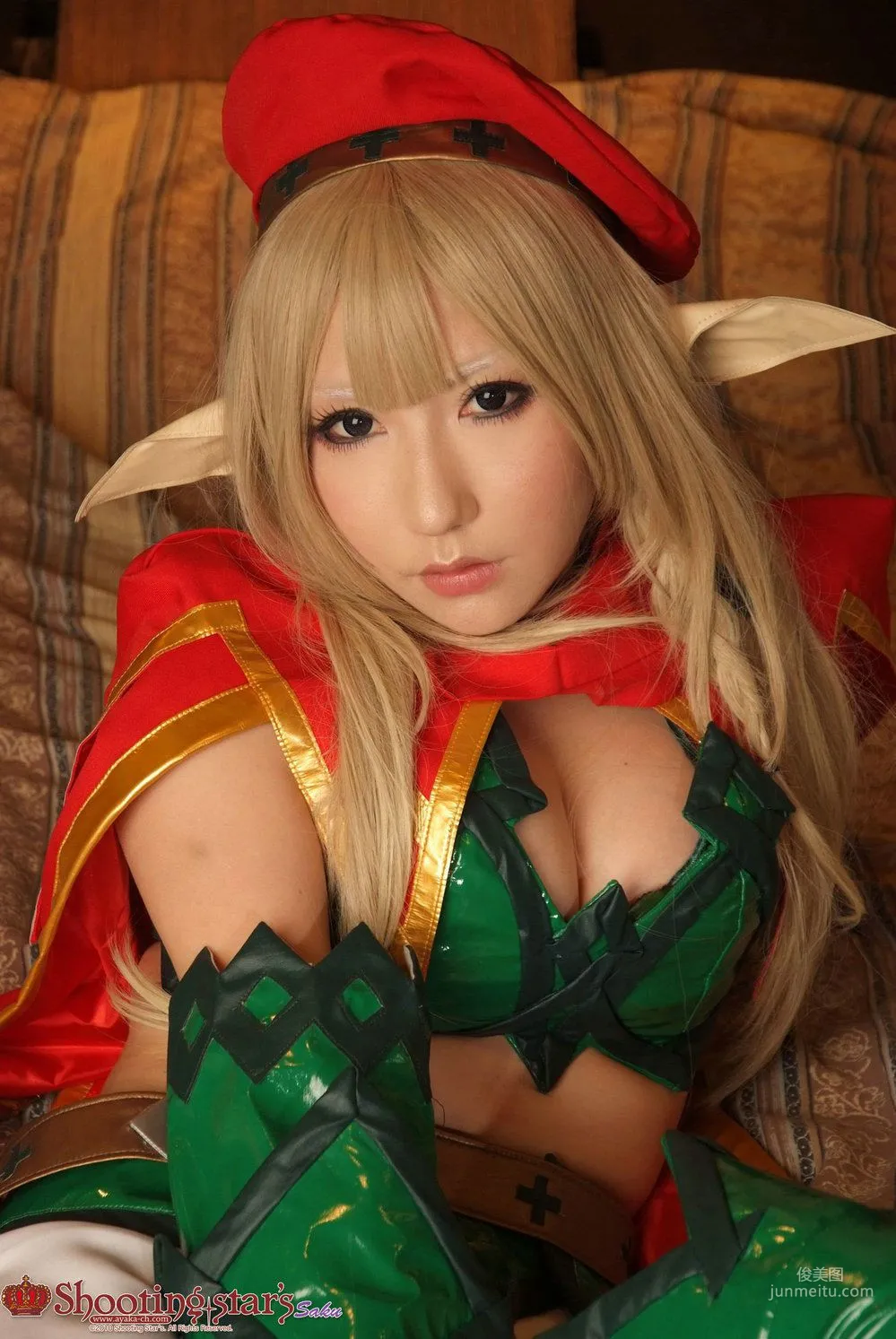 绫香サク (Saku Ayaka) 《クイーンズブレイドQueen's Blade》アイリ & Alleyne 写真集121