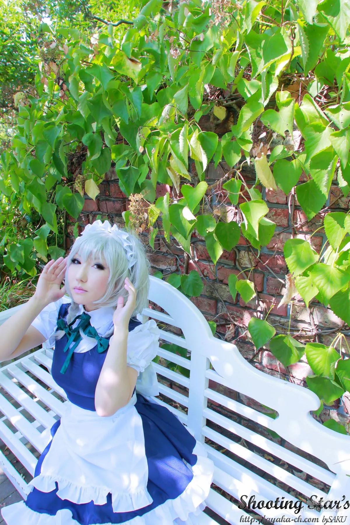 绫香サク (サク綾香 Saku Ayaka)《東方Project》Izayoi Sakuya + Patchouli Knowledge [Shooting Star's] 写真集65