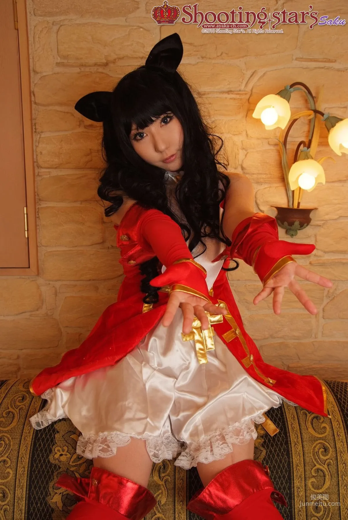 绫香 (Saku サク) 《Fate stay night》Toosaka Rin 遠坂凛 [Shooting Star's] 写真集34