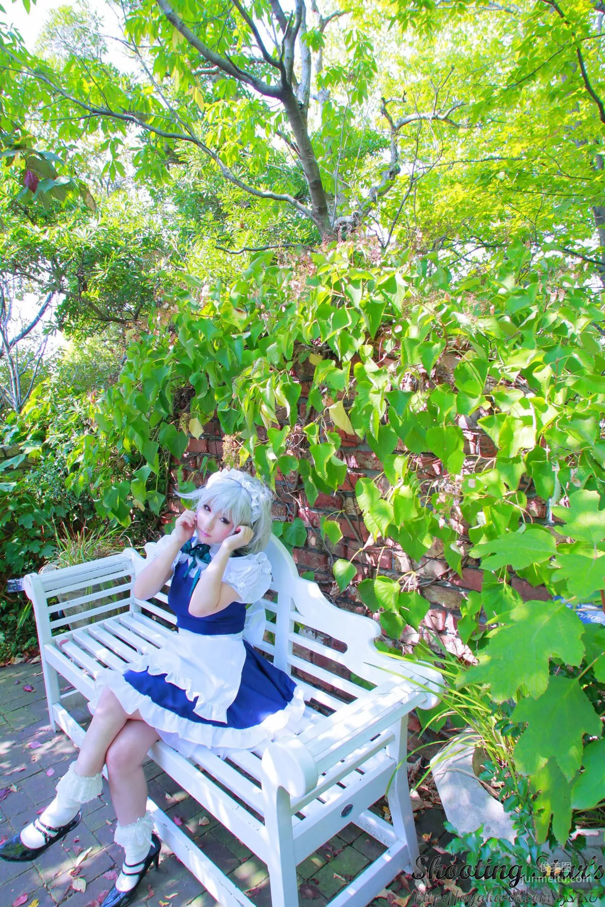 绫香サク (サク綾香 Saku Ayaka)《東方Project》Izayoi Sakuya + Patchouli Knowledge [Shooting Star's] 写真集68