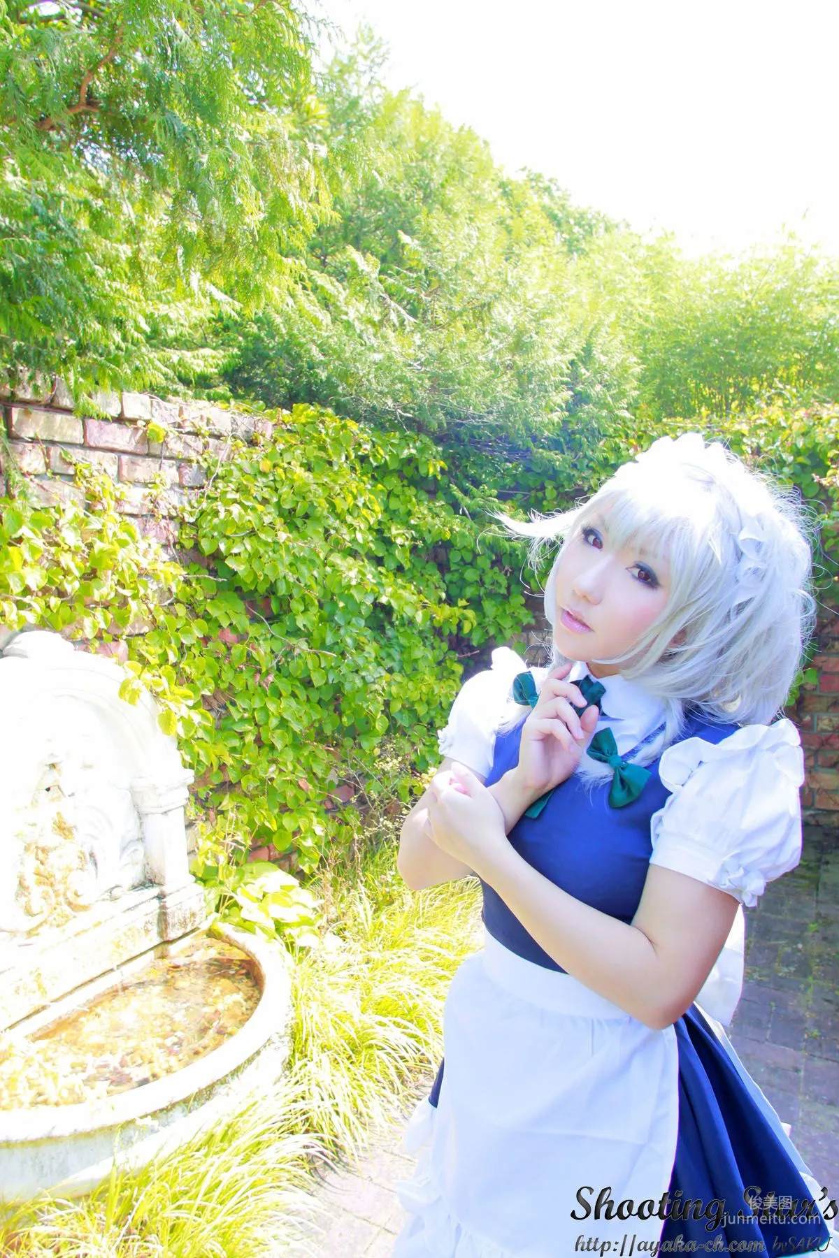 绫香サク (サク綾香 Saku Ayaka)《東方Project》Izayoi Sakuya + Patchouli Knowledge [Shooting Star's] 写真集71