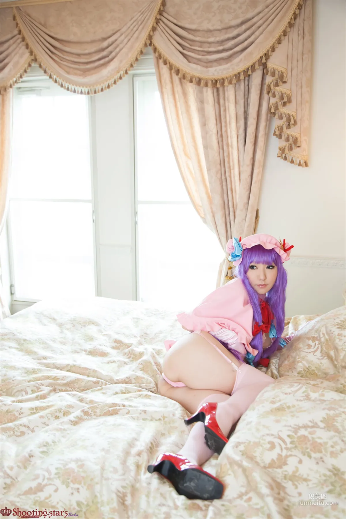 绫香サク (サク綾香 Saku Ayaka) 《東方Project》Patchouli Knowledge [Shooting Star's] 写真集43