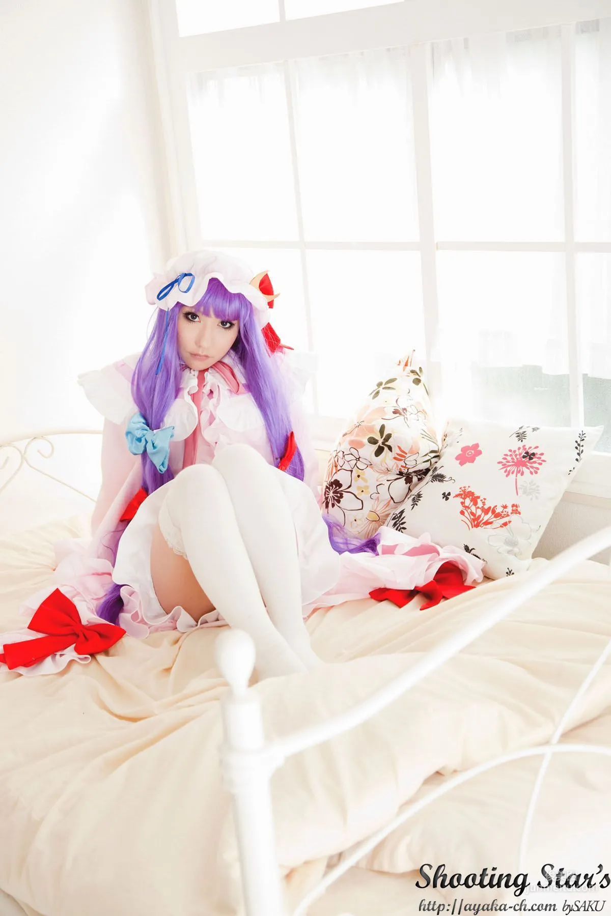 绫香サク (サク綾香 Saku Ayaka)《東方Project》Izayoi Sakuya + Patchouli Knowledge [Shooting Star's] 写真集34