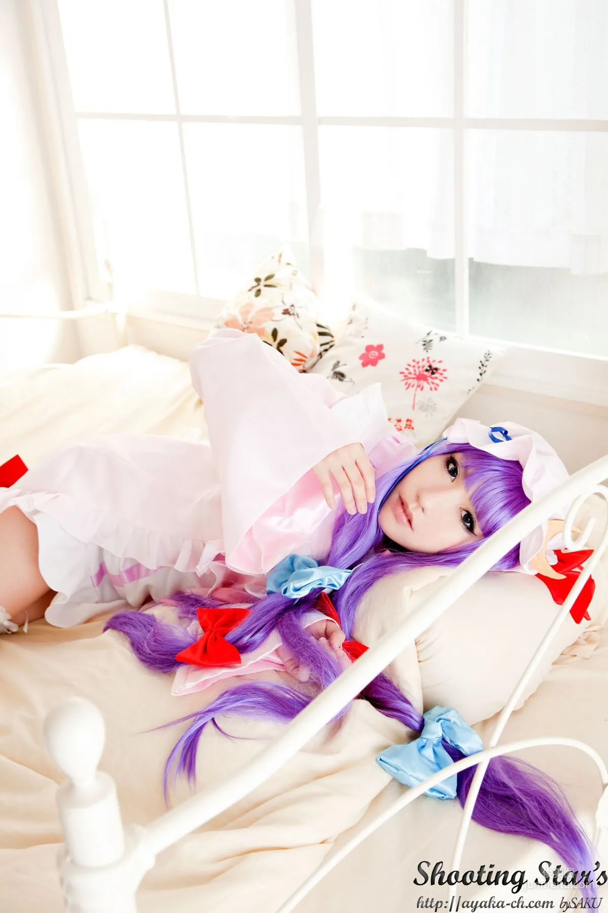 绫香サク (サク綾香 Saku Ayaka)《東方Project》Izayoi Sakuya + Patchouli Knowledge [Shooting Star's] 写真集39