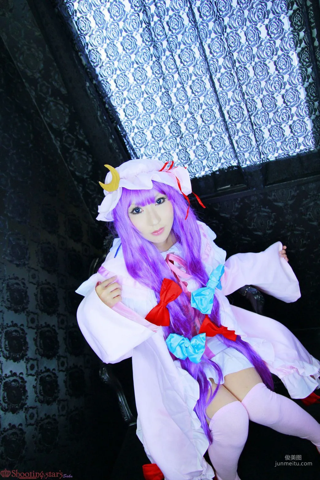 绫香サク (サク綾香 Saku Ayaka) 《東方Project》Patchouli Knowledge [Shooting Star's] 写真集4