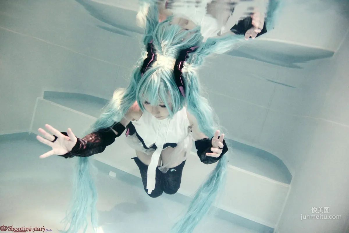 绫香 (サク) 《VOCALOID》初音ミク+鏡音リン [Shooting Star's] 写真集45