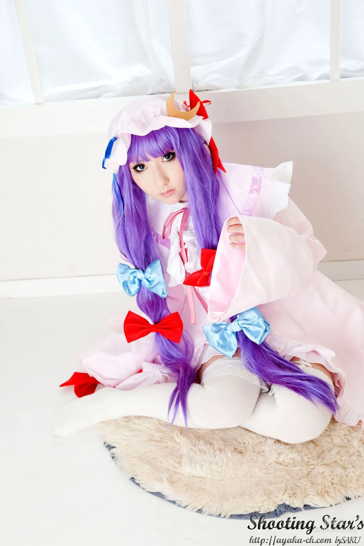 绫香サク (サク綾香 Saku Ayaka)《東方Project》Izayoi Sakuya + Patchouli Knowledge [Shooting Star's] 写真集59