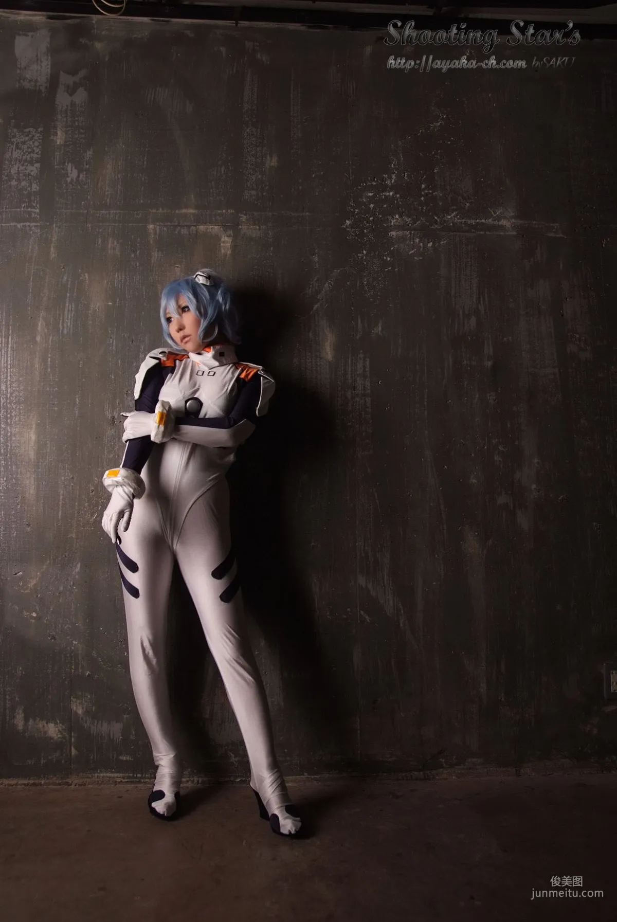 サク (绫香) 《Shinseiki Evangelion》Ayanami Rei [Shooting Star's] 写真集53