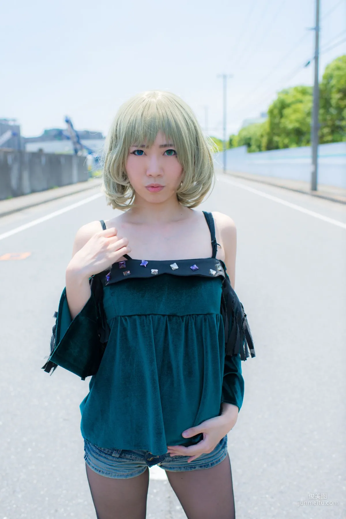 Ayane(あやね) 《Idolmaster》Takagaki Kaede(高垣楓) [Wolf Fang!!] 写真集48