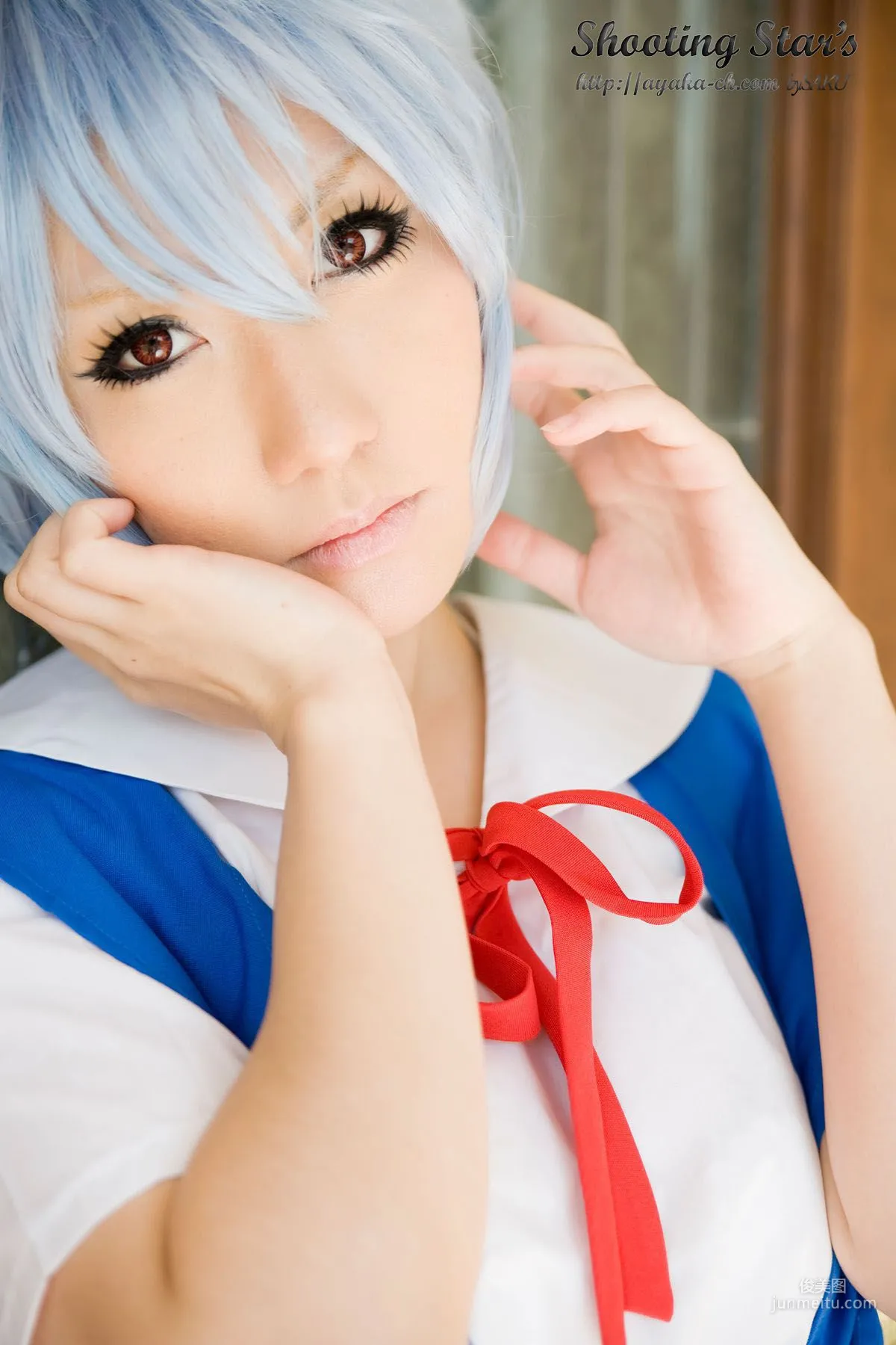 サク (绫香) 《Shinseiki Evangelion》Ayanami Rei [Shooting Star's] 写真集40