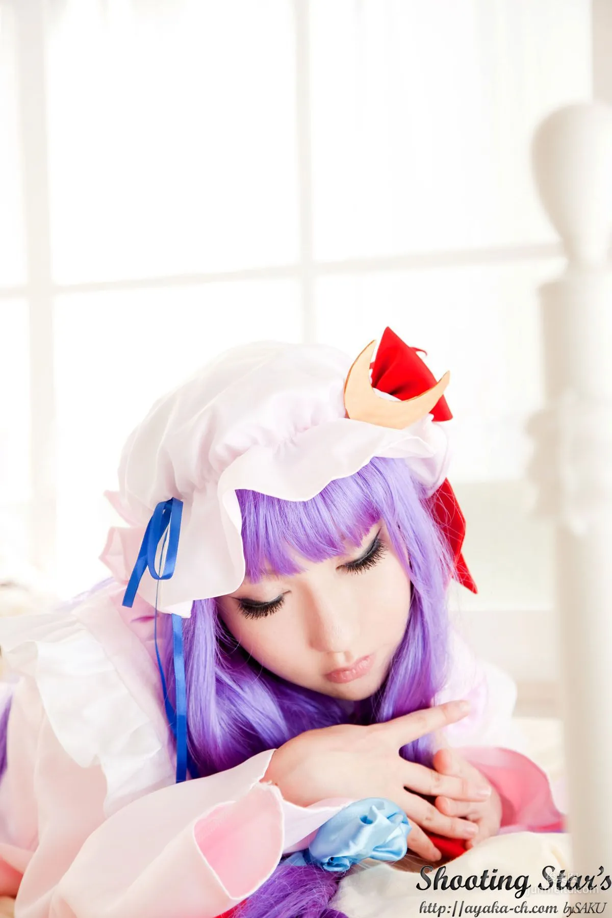 绫香サク (サク綾香 Saku Ayaka)《東方Project》Izayoi Sakuya + Patchouli Knowledge [Shooting Star's] 写真集57