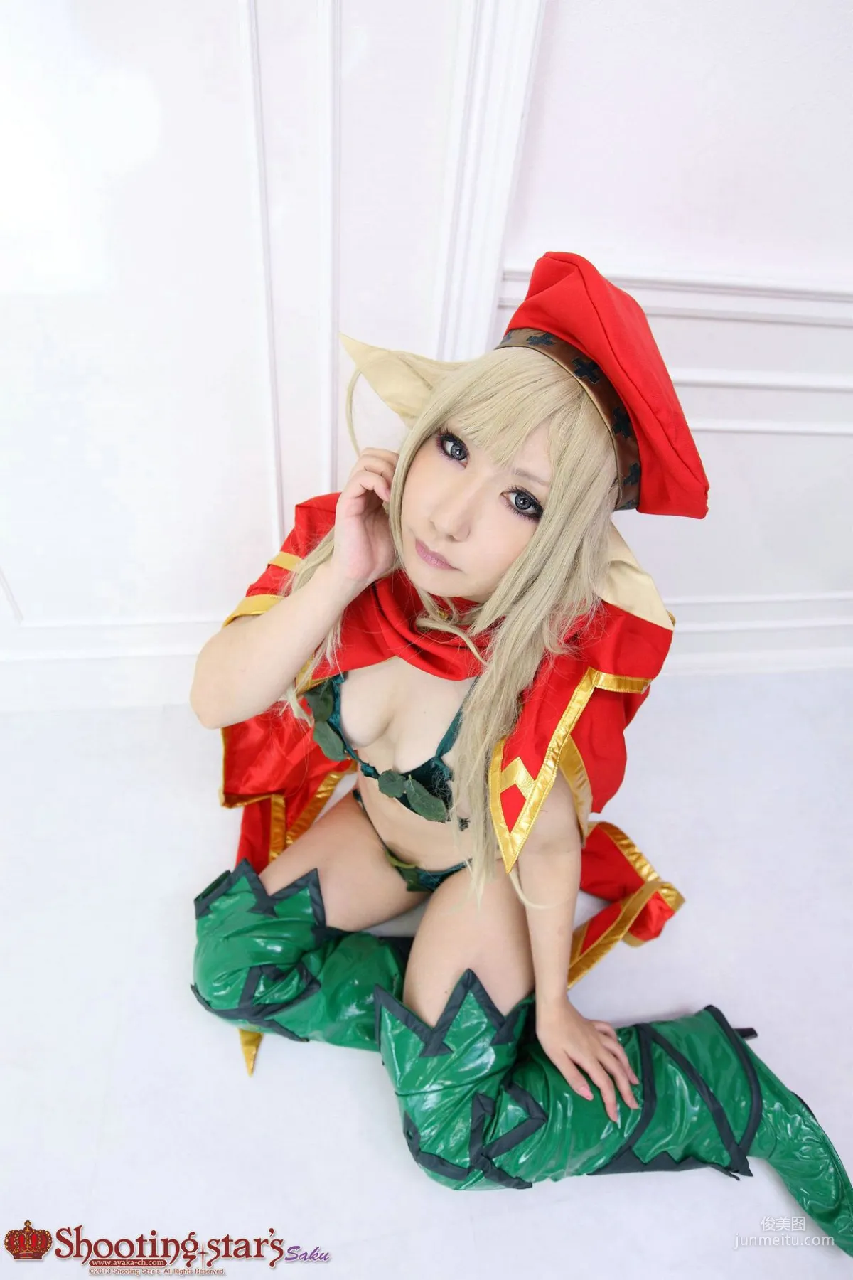 绫香サク (Saku Ayaka) 《クイーンズブレイドQueen's Blade》アイリ & Alleyne 写真集101