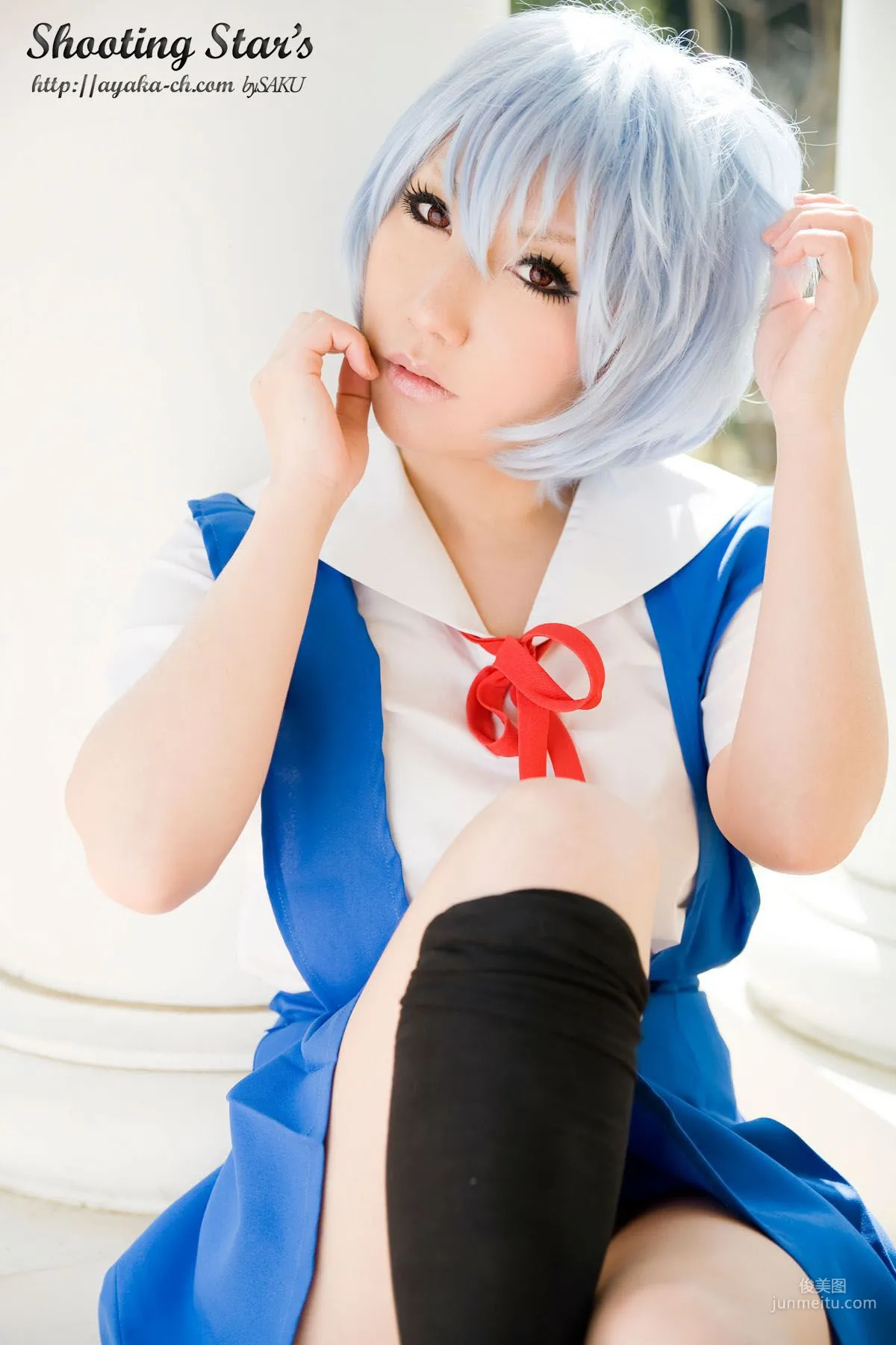 サク (绫香) 《Shinseiki Evangelion》Ayanami Rei [Shooting Star's] 写真集46