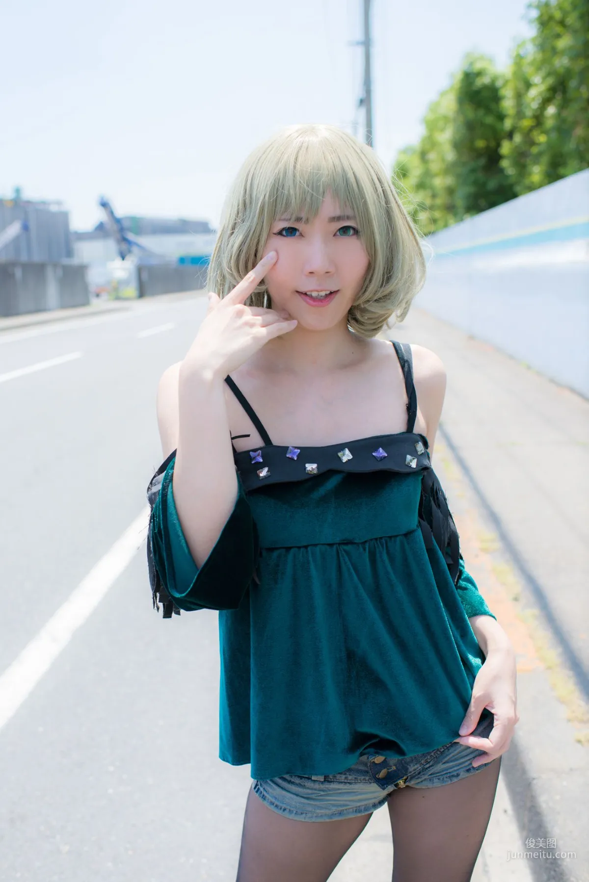 Ayane(あやね) 《Idolmaster》Takagaki Kaede(高垣楓) [Wolf Fang!!] 写真集50